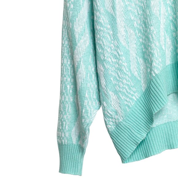 PT (Finland) 70s Vintage, Jacquard, Stockinette, Drop Shoulder - Picture 4 of 6